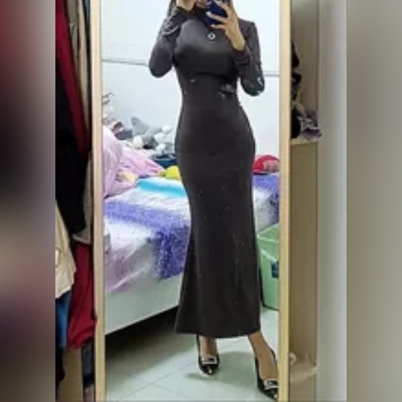 Dress Vintage Style Bodycon Retro - Picture 6 of 6